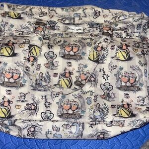 Alice in wonderland diaper tote bag